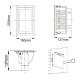 Schéma dimensions
