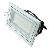 Spot encastrable rectangulaire 48W LED SMD Samsung orientable blanc pur