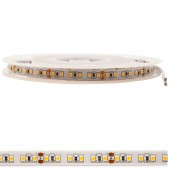 Bande LED 144W 24V IP20 SMD2835 5M blanc chaud