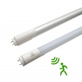 Tube T8 led 120cm 19W 180° avec détecteur radar et temporisation