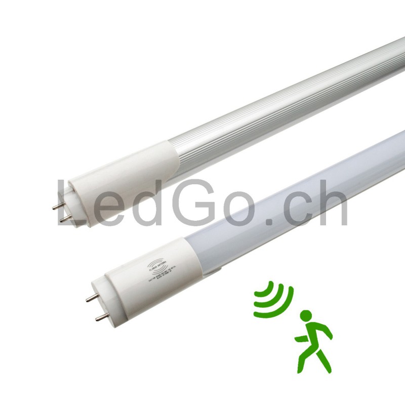 Tube LED T8 18W 120cm détecteur de mouvement à Radar + Temporisation