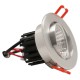 Spot encastrable 5W LED COB Citizen orientable blanc chaud alu clair