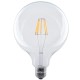 Ampoule 8W E27 G125 8 filaments LED COG