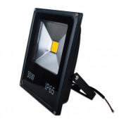 Projecteur LED slim blanc 10W IP65 900Lm