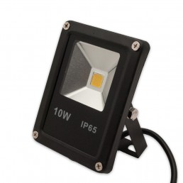 Projecteur LED plat 10W COB IP65 12-24V DC blanc chaud