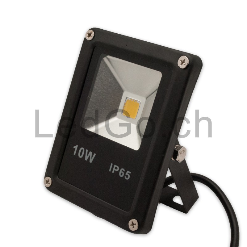 Projecteur LED plat 10W COB IP65 12V-24V DC