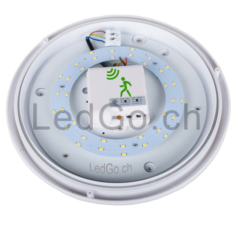 Plafonnier LED avec détecteur de mouvement 18 watts - ®