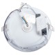 Panneau rond LED 15W PIR 0-100% 180s (réglable) 190x30mm encastrable blanc pur 840