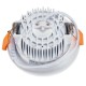 Spot encastrable 9W LED SMD2835 Samsung 0-10V dimmable blanc pur vue dos