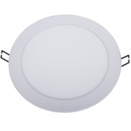 Panneau rond LED 18W 225x21mm encastrable CCT ( 3000°K-4000°K-5700°K ) découpe 205-212mm