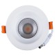Spot encastrable 12W LED COB 60° blanc chaud Ra 97 alimentation Lifud incluse D100x65mm découpe 83mm