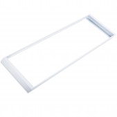 Cadre de montage universel alu blanc pour panneaux 1195x295mm