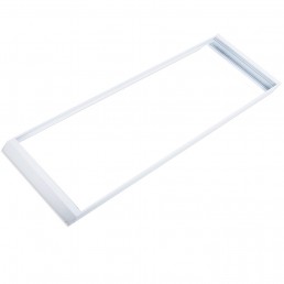 Cadre de montage universel alu blanc pour panneaux 1195x295mm