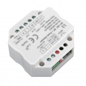 Module variateur récepteur RF à 0-10V + push dim. 1 canal 230V AC