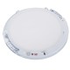 Plafonnier rond LED 18W PIR 0-100% temporisation 30/180s et CCT réglable 220x18mm applique/encastrable