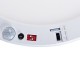Plafonnier rond LED 18W PIR 0-100% temporisation 30/180s et CCT réglable 220x18mm applique/encastrable