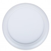 Plafonnier rond LED IP54 puissance et CCT réglable 230x22mm applique/encastrable