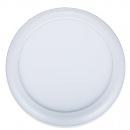 Plafonnier rond LED IP54 puissance et CCT réglable 230x22mm applique/encastrable