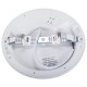 Plafonnier rond LED IP54 puissance et CCT réglable 230x22mm applique/encastrable