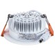 Spot encastrable 12W LED SMD2835 Samsung blanc pur D110x48mm découpe 80-95mm