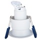 Spot encastrable 5W LED COB orientable blanc pur Ra 91 alimentation incluse D72x80mm 24°