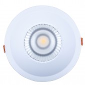 Spot encastrable 25W COB Citizen blanc pur 60° alimentation Boke DALI dimmable incluse D190x120mm découpe 165-170mm