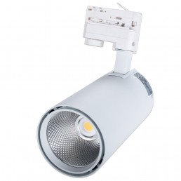 Spot sur rail LED 1x30W COB Cree 4000°K 36° Ra90 triphasé