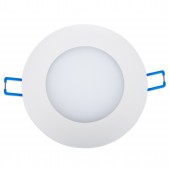 Spot encastrable 9W LED SMD2835 Samsung 4000°K 120° D120x25mm découpe 105mm