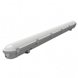 Plafonnier réglette LED 20W avec détecteur de mouvement temporisation et mode Veilleuse et Daylight Priority 6000°K