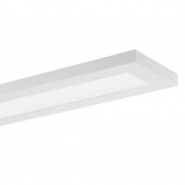 Panneau/Plafonnier LED UGR19 RG0 22/38W et CCT avec détecteur de mouvement réglable 6m 3min. 10-100% en applique 1274x228x37mm