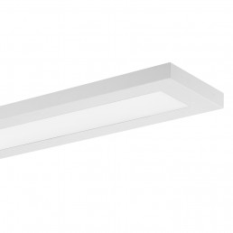 Panneau/Plafonnier LED UGR19 RG0 22/38W et CCT avec détecteur de mouvement réglable 6m 3min. 10-100% en applique 1274x228x37mm