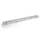 Plafonnier réglette LED 20/30/40W 1200x95x80mm IP65 CCT réglable avec détecteur Radar réglable et mode de veille