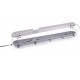 Plafonnier réglette LED 20/30/40W 1200x95x80mm IP65 CCT réglable avec détecteur Radar réglable et mode de veille