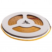 Bande LED ultra fine 35W 7W/m 24V IP20 COB (384 smd/m) 5M 80lm/W IRC91 largeur 3mm blanc chaud