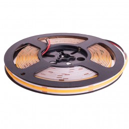 Bande LED 55W 11W/m 24V IP20 COB (480 smd/m) 5M 100lm/W IRC91 largeur 8mm