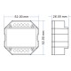 Module variateur récepteur 230V WIFI & RF + push dim. 1 canal 360W (Tuya)