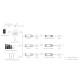 Schema-Contrôleur récepteur variateur 230V AC 1A x 3 canaux + Wi-Fi + push dim.(Tuya)
