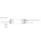 Schema-Contrôleur récepteur variateur 230V AC 1A x 3 canaux + Wi-Fi + push dim.(Tuya)