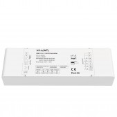 Contrôleur récepteur RF tension stabilisée 5 canaux 12-48V DC 6A par canal push dim. + Wi-Fi (Tuya)