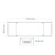 Contrôleur récepteur RF tension stabilisée 5 canaux 12-48V DC 6A par canal push dim. + Wi-Fi (Tuya)