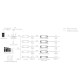 Schema-Contrôleur récepteur RF tension stabilisée 5 canaux 12-48V DC 6A par canal push dim. + Wi-Fi (Tuya)