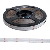 Bande LED 19W/m 24V IP20 COB (784 smd/m) 5M RGB+3000°K largeur 10mm