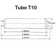 Tube T10 led 150cm 26W 320° SMD3528 blanc jour