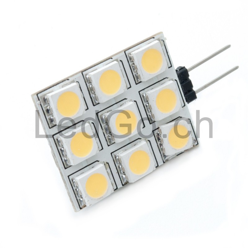 Ampoule LED G4 2W 12V COB 360° - Blanc Froid 6000K - 8000K